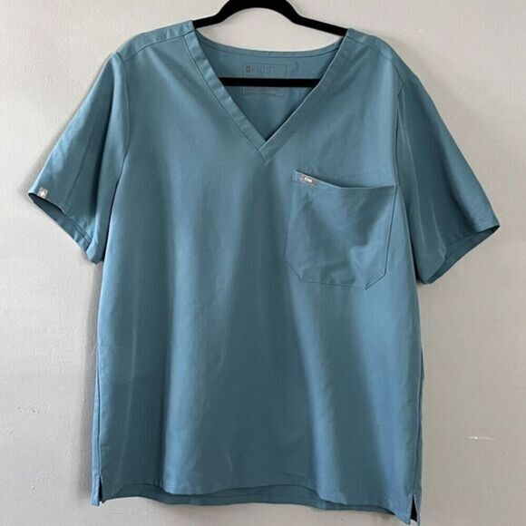 FIGS Technical Collection Lot of 2 Scrubs Shirts‎ Size XXL V-Neck Nurse Medical - Picture 9 of 15